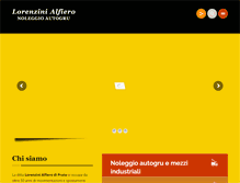 Tablet Screenshot of noleggio-autogru.eu
